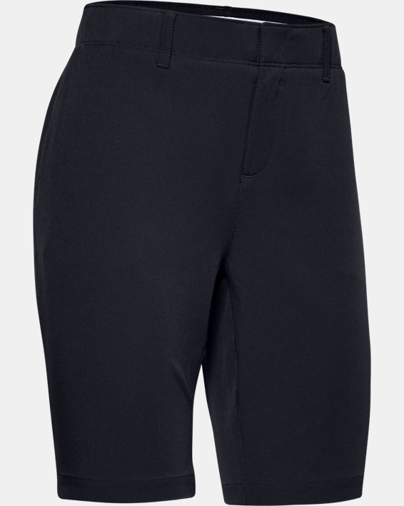 Damen UA Links Shorts, Black, pdpMainDesktop image number 4